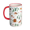 Woodland Critters Latte Mug Natural Life Home - Mugs & Glasses
