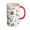 Woodland Critters Latte Mug Natural Life Home - Mugs & Glasses