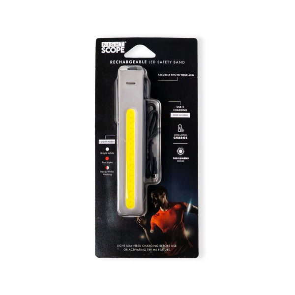Rechargeable LED Safety Band Night Scope Apparel & Accessories