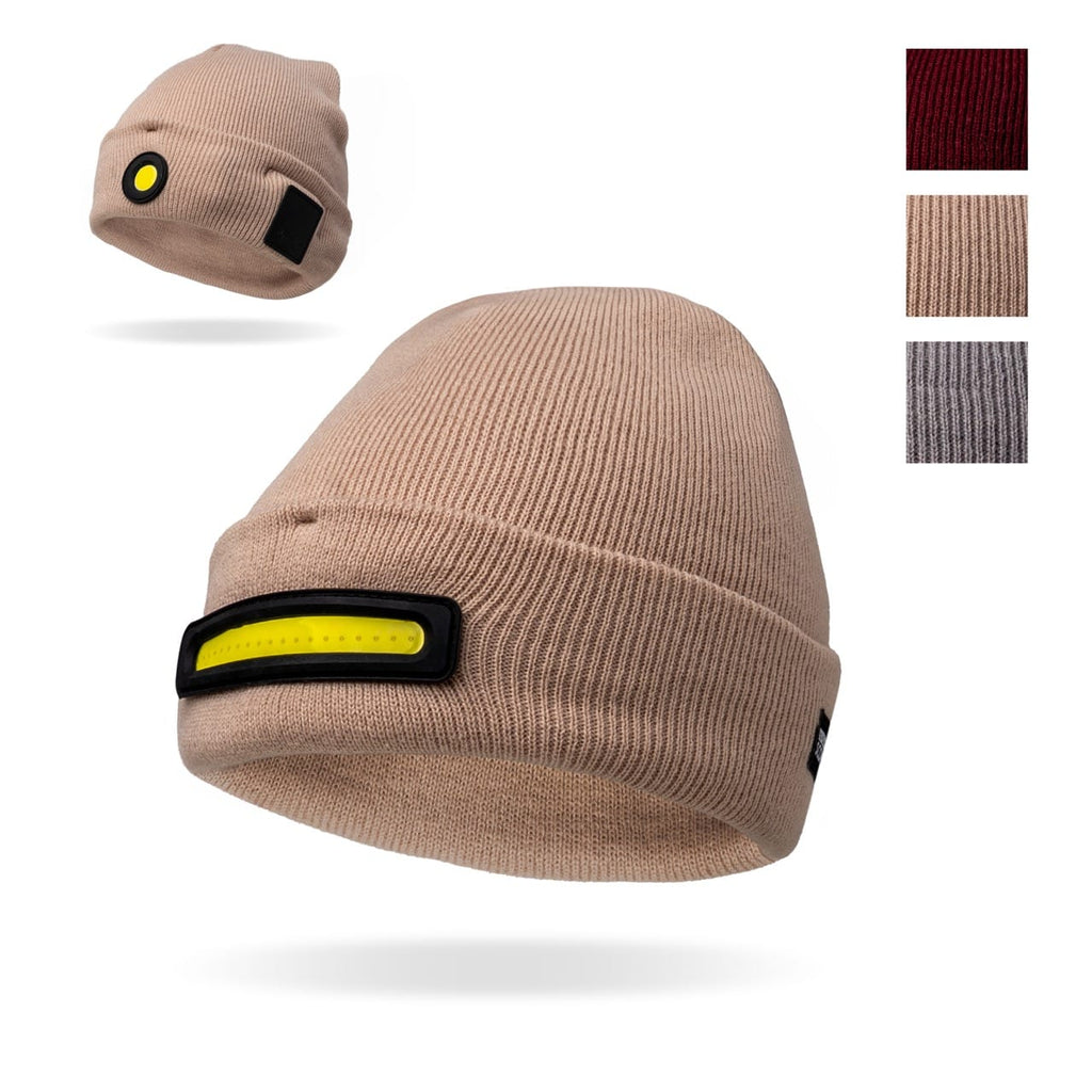 Night Watch Rechargeable LED Beanie - Womens Night Scope Apparel & Accessories - Winter - Adult - Hats