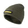 Olive Night Watch Rechargeable COB LED Beanie Adult Hat Night Scope Apparel & Accessories - Winter - Adult - Hats