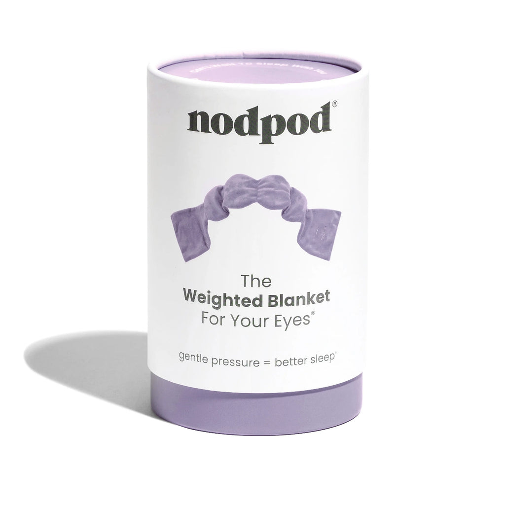 Nodpod Weighted Sleep Mask - Wisteria Purple Nodpod Home - Bath & Body - Eye Masks