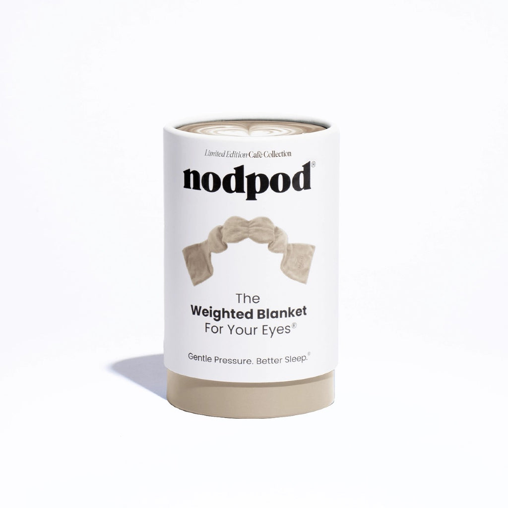 Nodpod Weighted Sleep Mask - Latte Nodpod Home - Bath & Body