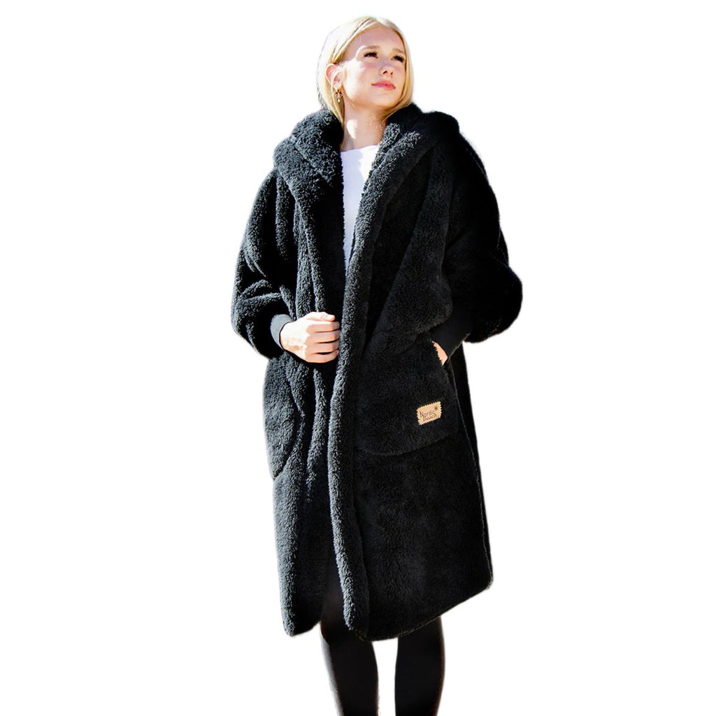 Black Licorice Nordic Beach Wrap - Long Wrap Nordic Beach Apparel & Accessories - Clothing - Adult - Wraps