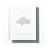 Carp Birthday Card Nourishing Notes Cards - Birthday