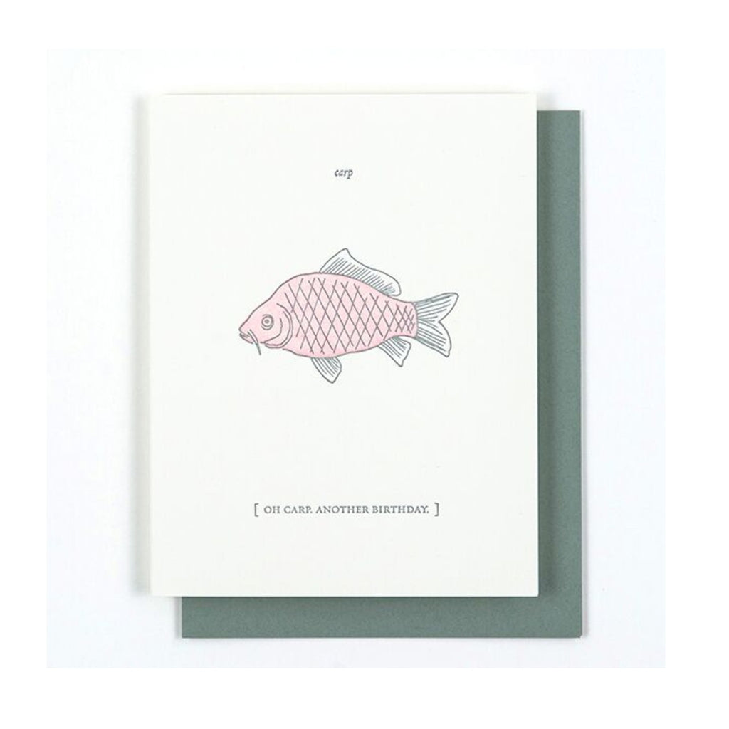 Carp Birthday Card Nourishing Notes Cards - Birthday