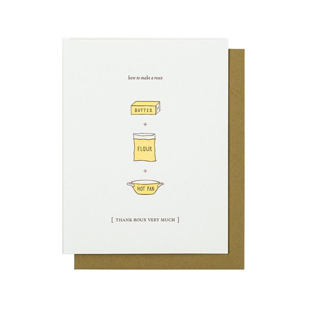 Roux Thank You Card Nourishing Notes Cards - Thank You