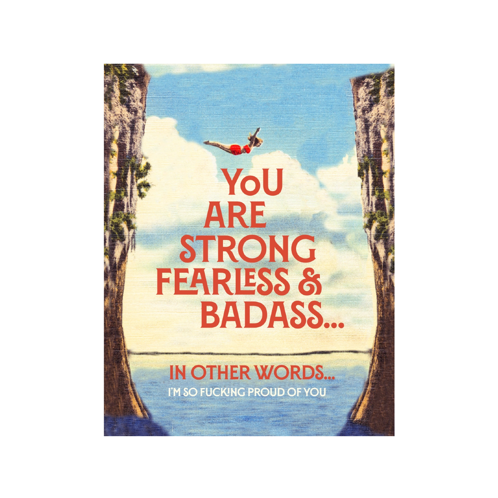 Fearless Blank Card OffensiveDelightful Cards - Any Occasion