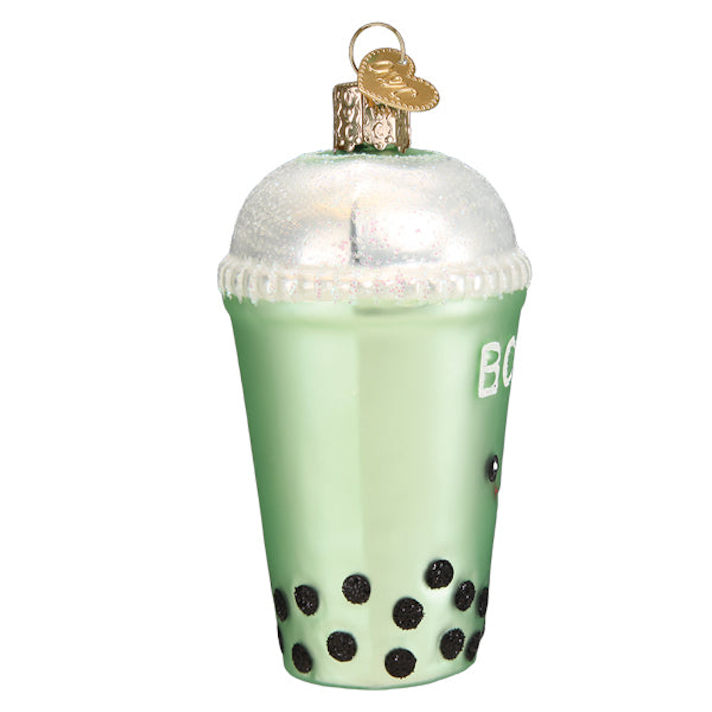 Boba Tea Ornament Old World Christmas Holiday - Ornaments