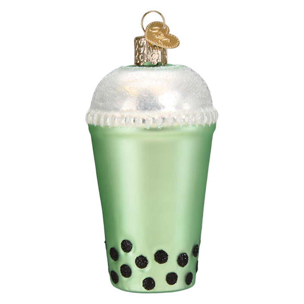 Boba Tea Ornament Old World Christmas Holiday - Ornaments