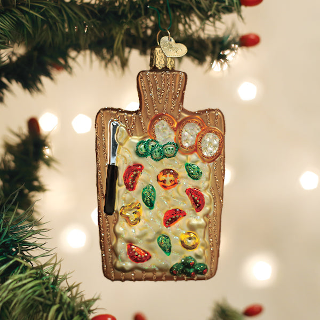 Butter Board Ornament Old World Christmas Holiday - Ornaments