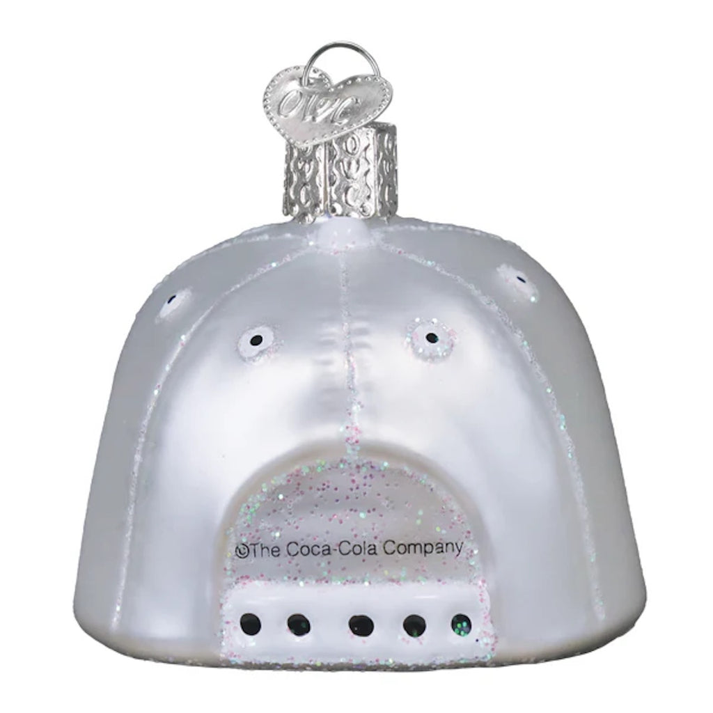 Diet Coke Baseball Cap Ornament Old World Christmas Holiday - Ornaments