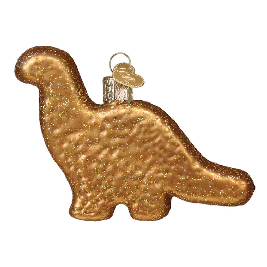 Dino Chicken Nugget Ornament Old World Christmas Holiday - Ornaments