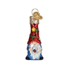 Garden Gnome Mini Ornament Old World Christmas Holiday - Ornaments