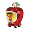 Lowly Worm's Applecar Ornament Old World Christmas Holiday - Ornaments