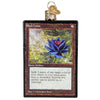 Magic: The Gathering Black Lotus Card Ornament Old World Christmas Holiday - Ornaments
