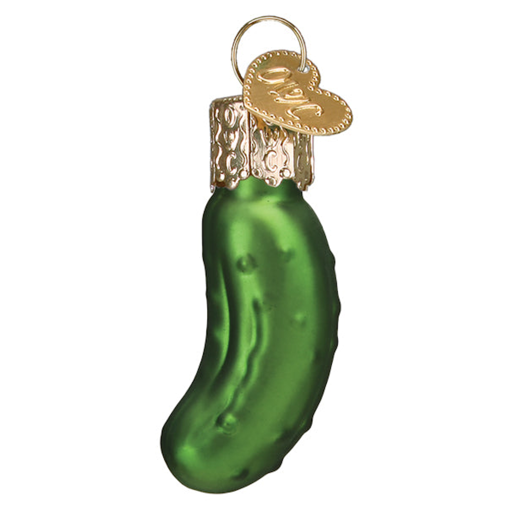 Mini Pickle Ornament Old World Christmas Holiday - Ornaments