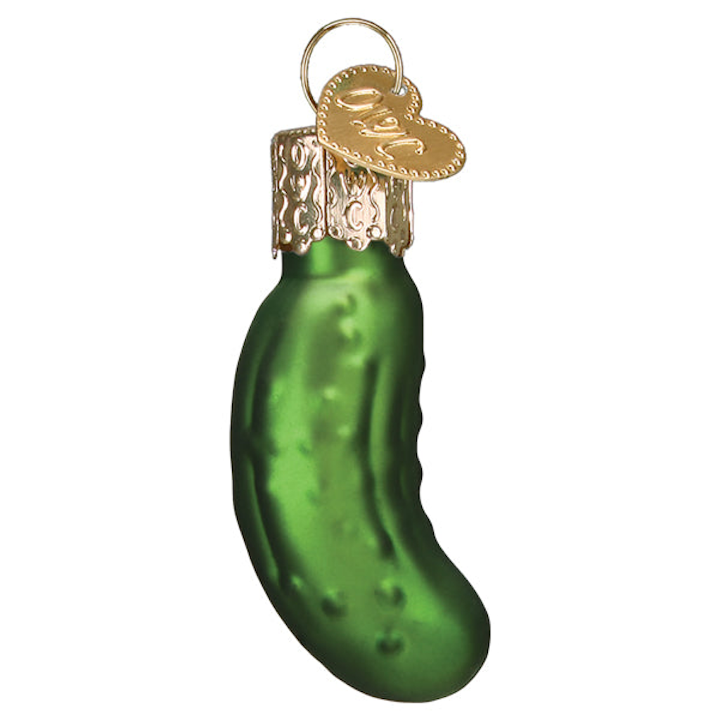 Mini Pickle Ornament Old World Christmas Holiday - Ornaments