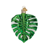 Monstera Leaf Ornament Old World Christmas Holiday - Ornaments