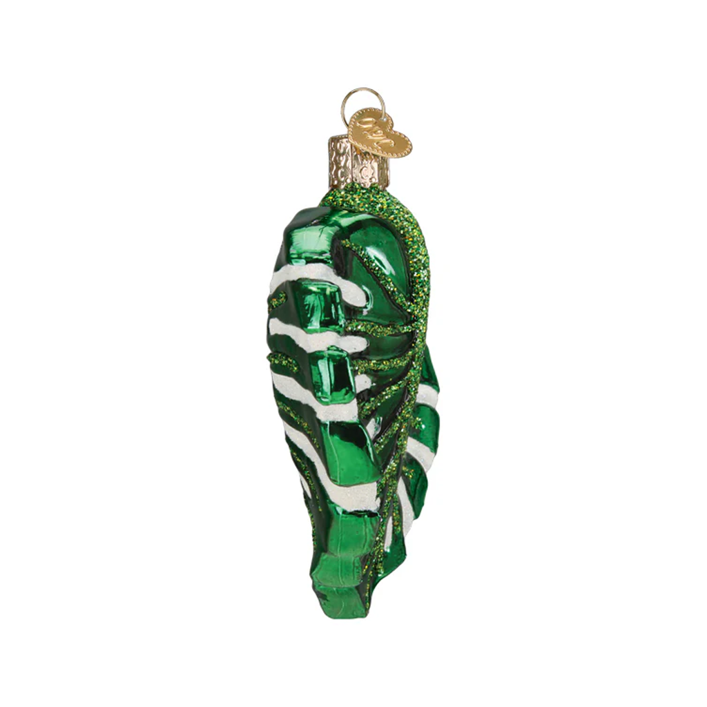 Monstera Leaf Ornament Old World Christmas Holiday - Ornaments