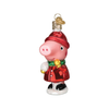 Peppa Pig With Snowball Ornament Old World Christmas Holiday - Ornaments