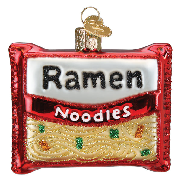 Ramen Noodles Ornament Old World Christmas Holiday - Ornaments