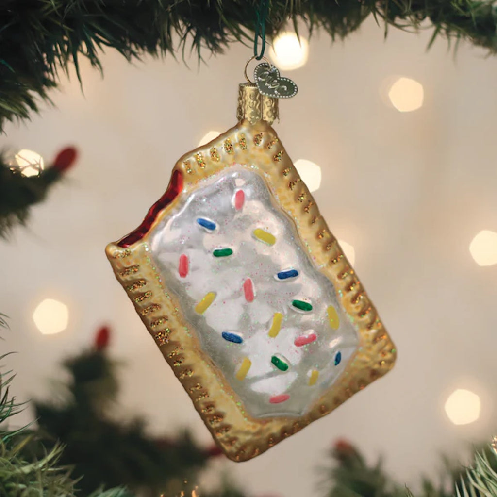 Toaster Pastry Ornament Old World Christmas Holiday - Ornaments