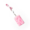 Pink Olivia Moss Me Myself And Dye Retractable Lanyard Olivia Moss Apparel & Accessories