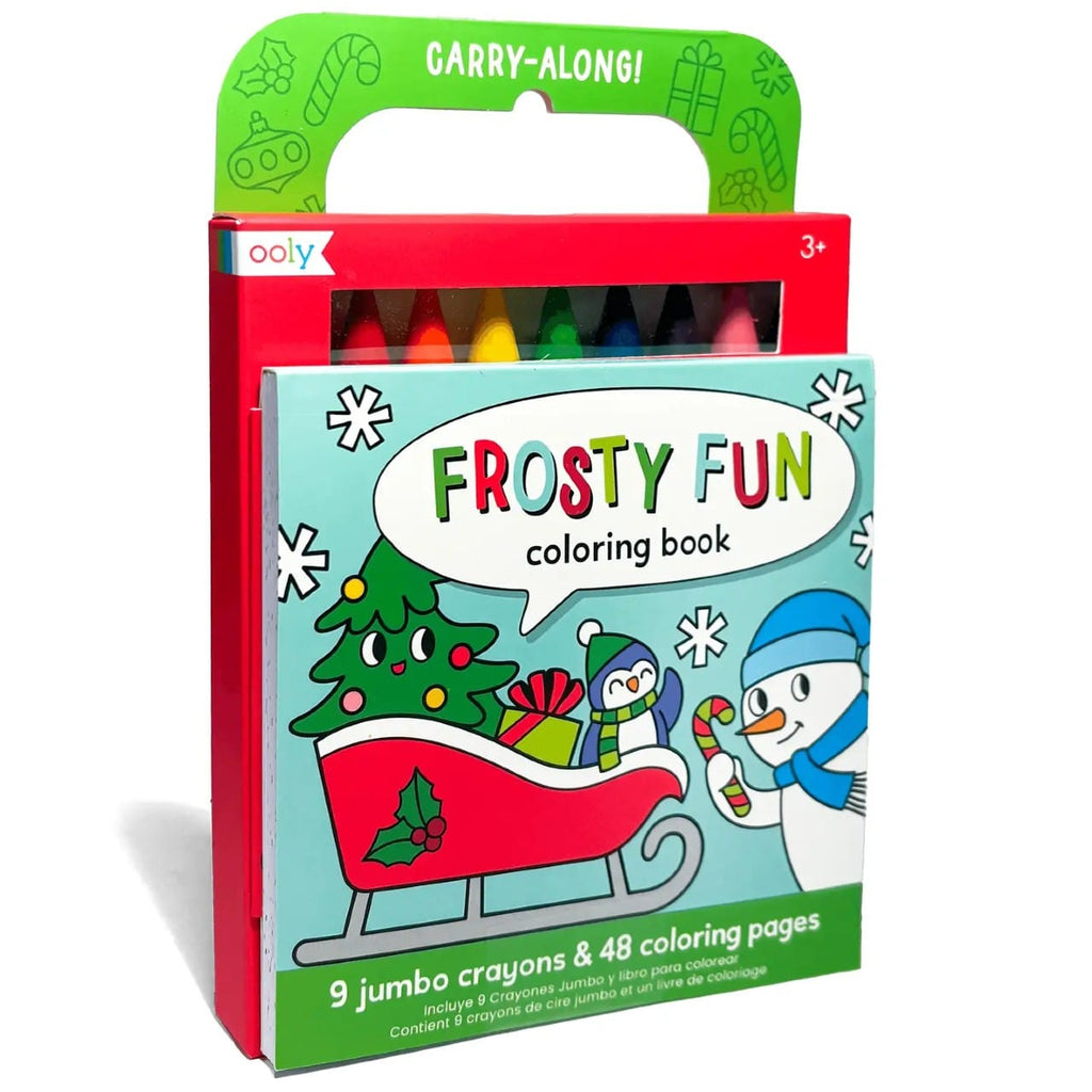 Carry-Along Coloring Book Set - Frosty Fun Ooly Toys & Games - Art & Drawing Toys