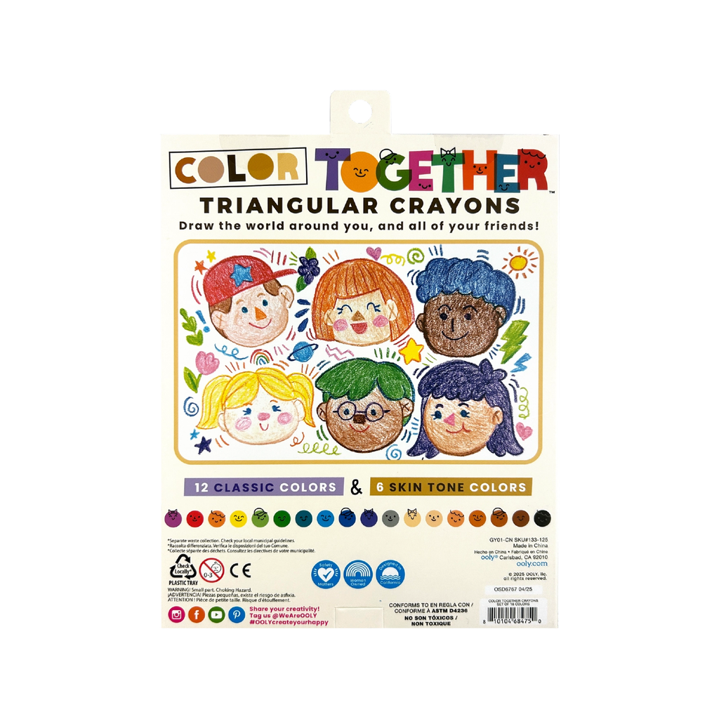 Color Together Crayon Set Ooly Toys & Games - Art & Drawing Toys