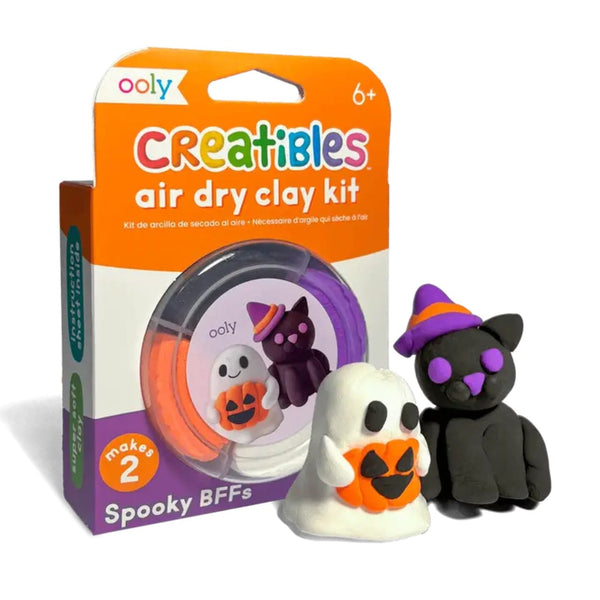 Creatibles Air Dry Clay Kit - Spooky Bffs Ooly Toys & Games - Art & Drawing Toys