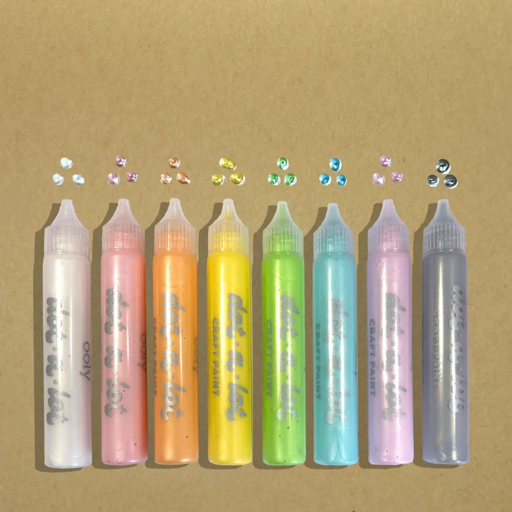 Dot-A-Lot Dimensional Craft Paint - Pearlescent Ooly Toys & Games - Art & Drawing Toys