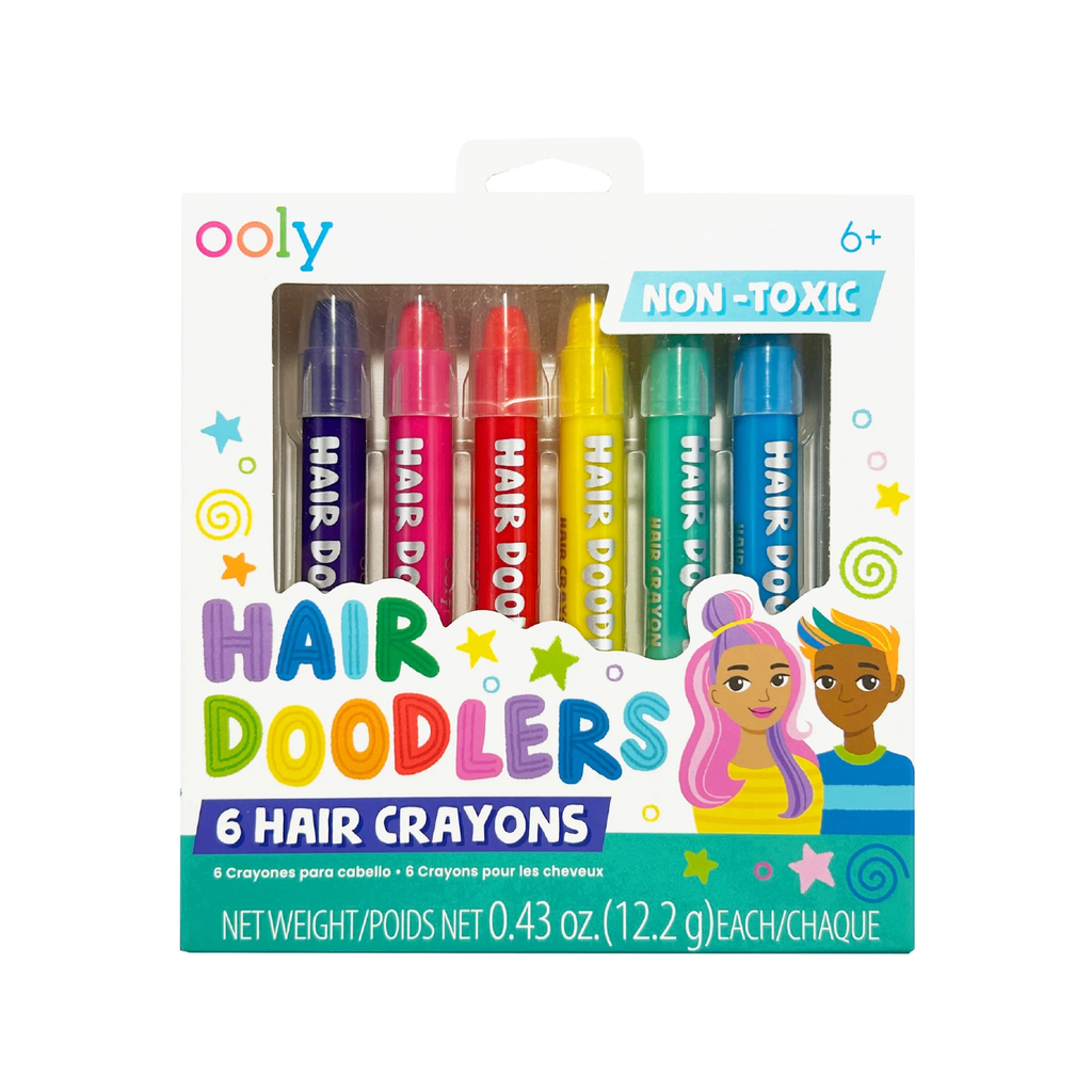 Hair Doodlers Hair Crayons Ooly Toys & Games - Art & Drawing Toys