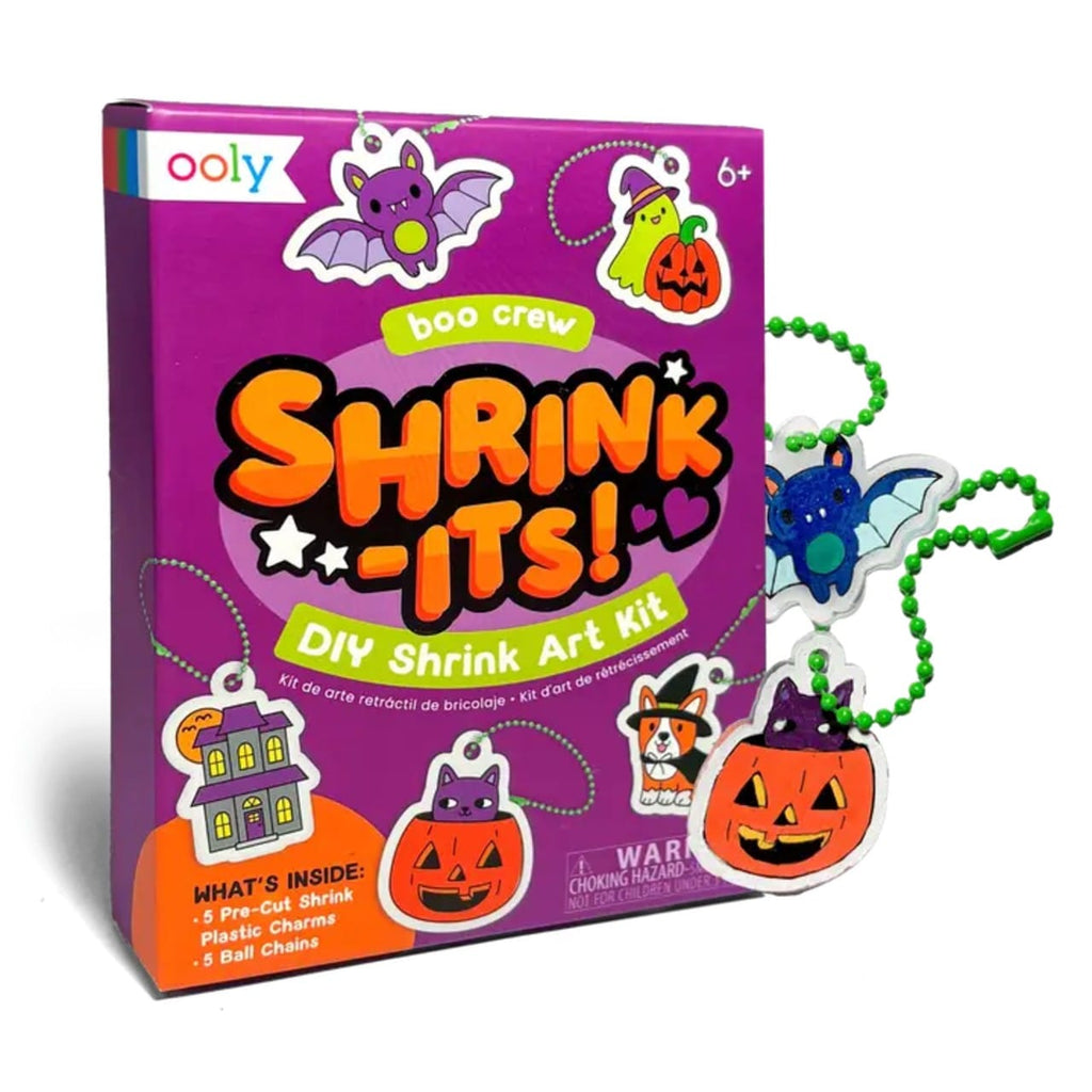 Mini Shrink-Its! Diy Shrink Art Kit - Boo Crew Ooly Toys & Games - Art & Drawing Toys
