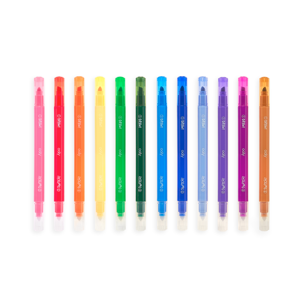 Switch-Eroo Color Changing Markers OOLY Toys & Games - Art & Drawing Toys - Pencils, Pens, Markers & Chalk
