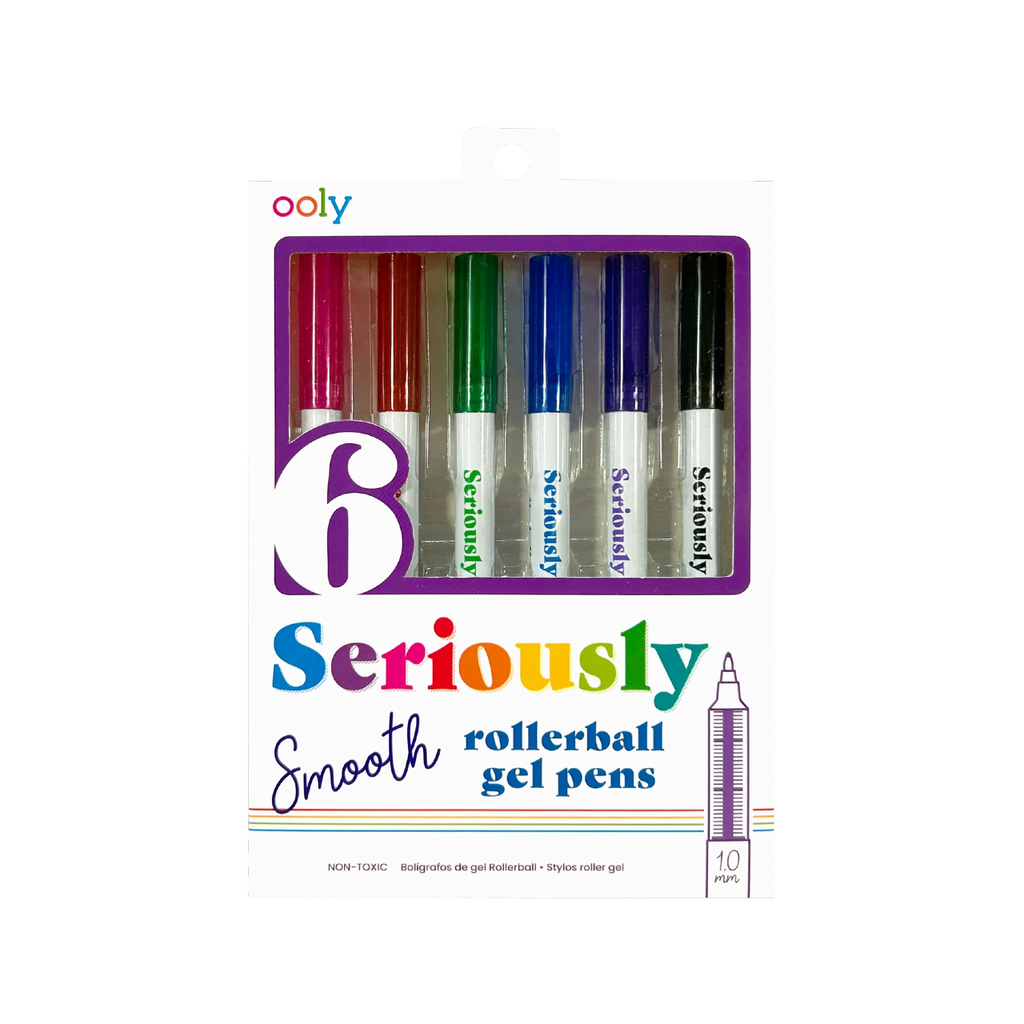 Seriously Smooth Roller Ball Gel Pen Set Ooly Toys & Games - Art & Drawing Toys