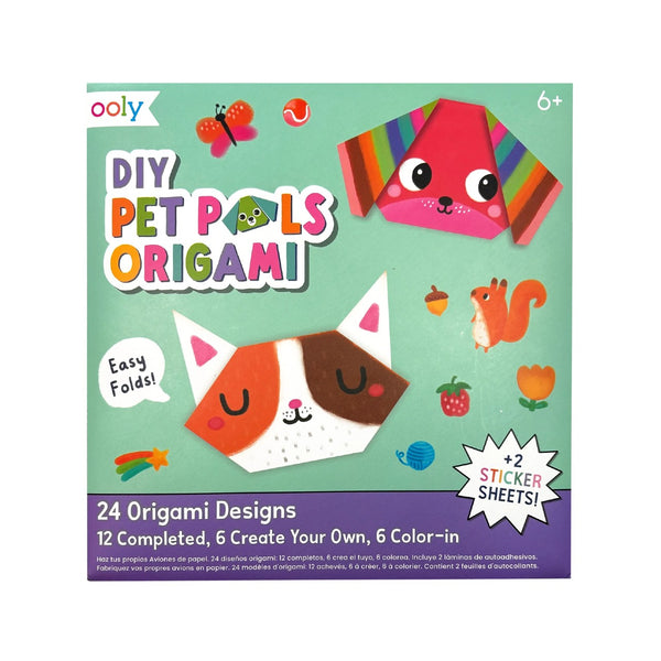 D.I.Y. Pet Pals Origami Kit Ooly Toys & Games - Crafts & Hobbies