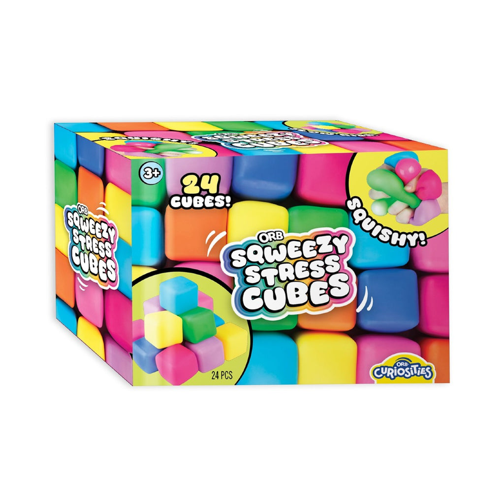 Sqweezy Stress Cubes Orb Toys Toys & Games