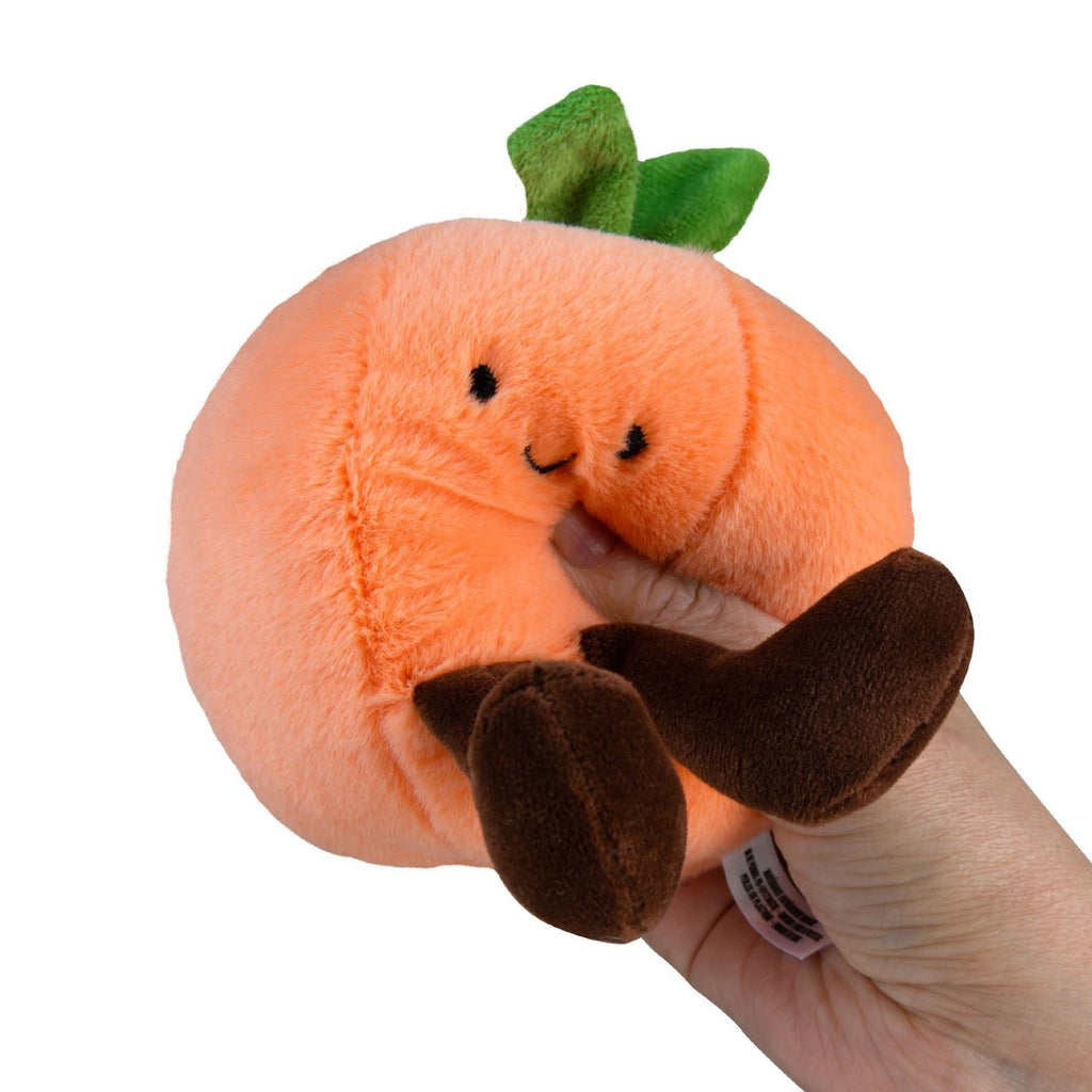 Pickle & Plum Peach Plush Orb Toys Toys & Games - Stuffed Animals & Plush Toys