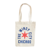 The Windy City Chicago Arch Tote Bag - Natural Orchard Street Apparel Apparel & Accessories - Bags - Reusable Shoppers & Tote Bags