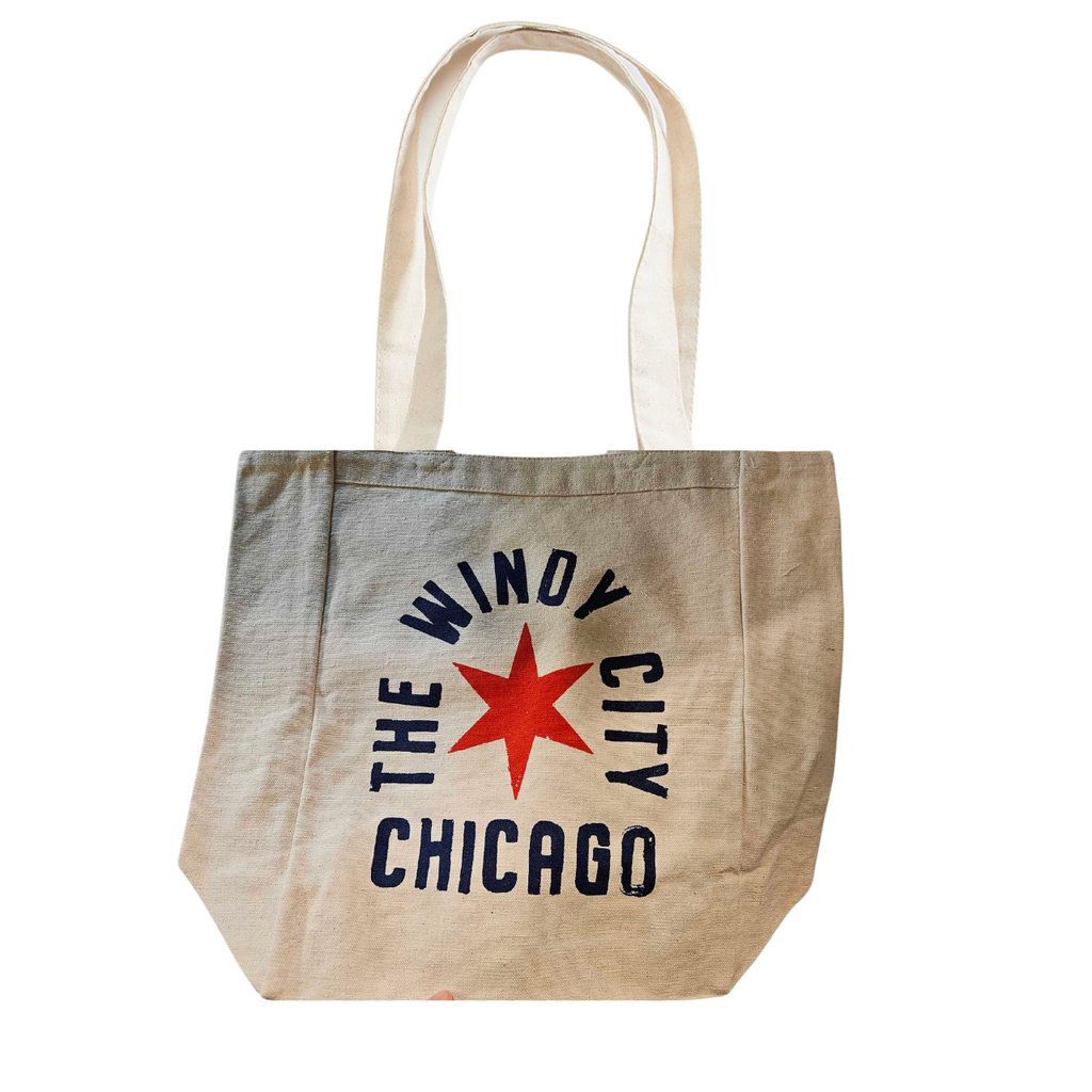 The Windy City Chicago Arch Tote Bag Natural – Urban General Store