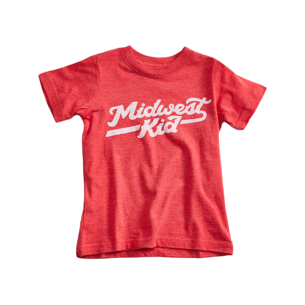 2T Midwest Kid T-Shirt - Heather Red Orchard Street Apparel Apparel & Accessories - Clothing - Kids - T-Shirts