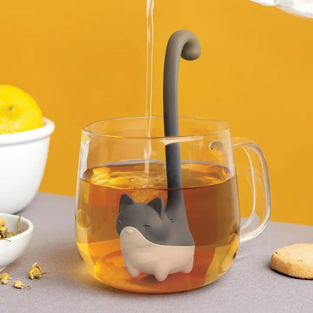 Louie Cat Tea Infuser Ototo Home - Kitchen & Dining - Tea Strainers & Infusers