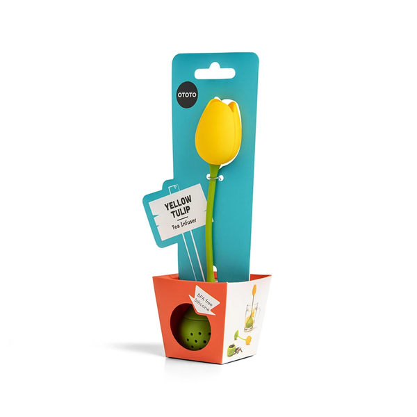 Yellow Tulip Tea Infuser Ototo Home - Kitchen & Dining - Tea Strainers & Infusers