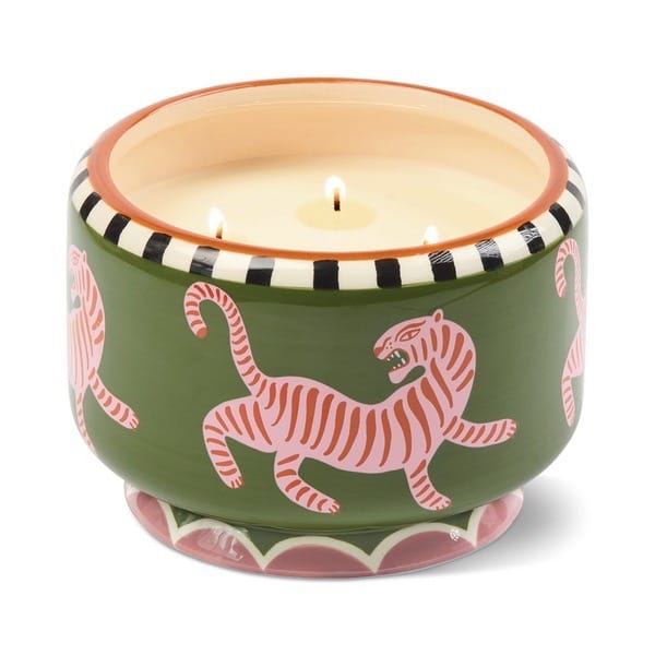 Black Cedar & Fig (Tiger) A Dopo Candle - 24oz Paddywax Home - Candles