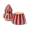 Cabana Christmas 9oz Hand Painted Striped Tree Paddywax Home - Candles