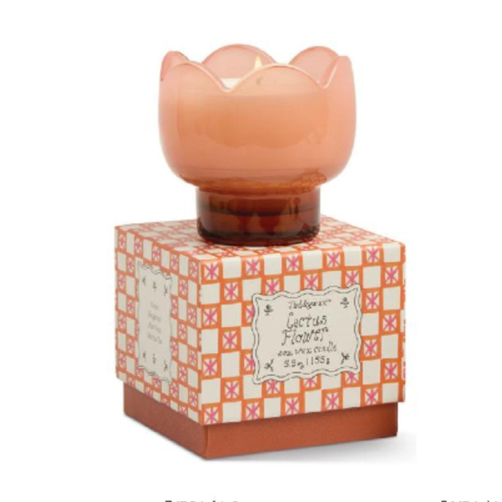 Cactus Flower Tulip Glass Candle - 5.5oz Paddywax Home - Candles