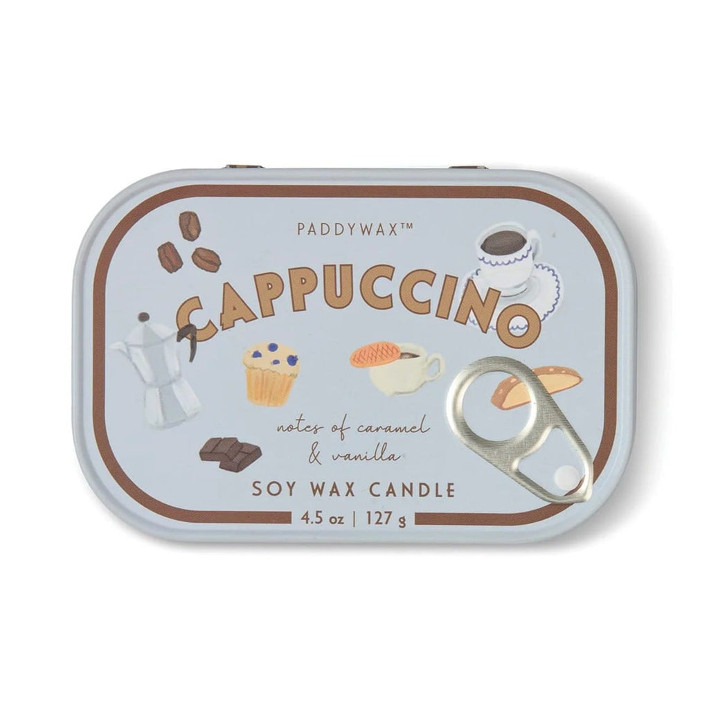 Capuccino Bistro Tin Candle - 4.5oz Paddywax Home - Candles