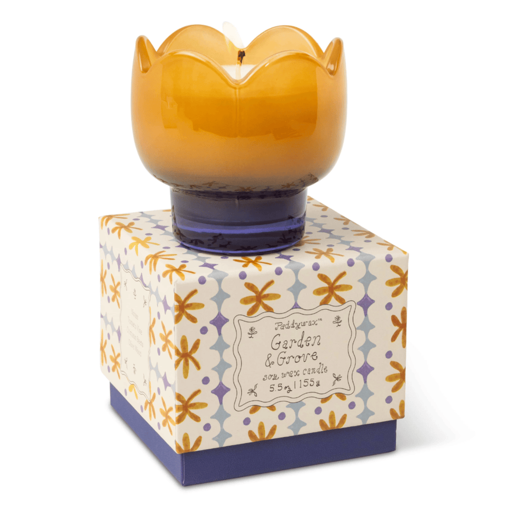 Garden & Grove Tulip Glass Candle - 5.5oz Paddywax Home - Candles