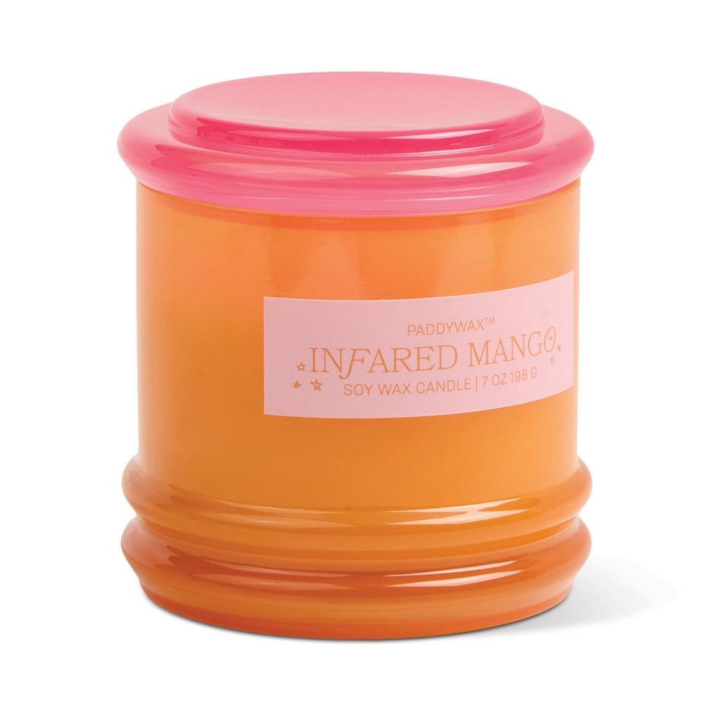 Infrared Mango Stack Candle - 7oz Paddywax Home - Candles - Incense, Diffusers, Air Fresheners & Room Sprays